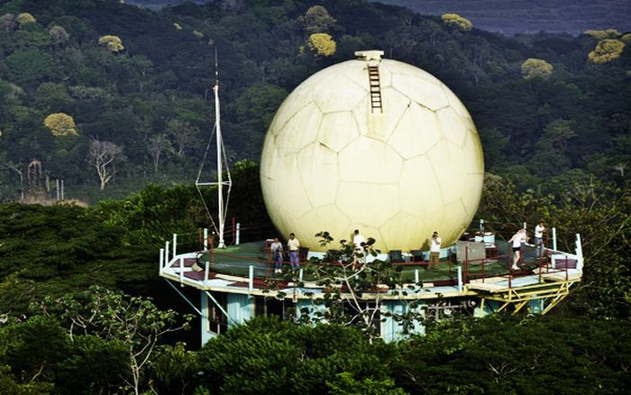 Canopy Tower hotel, Semaphore Hill, Soberania National Park, Panama City, Panama