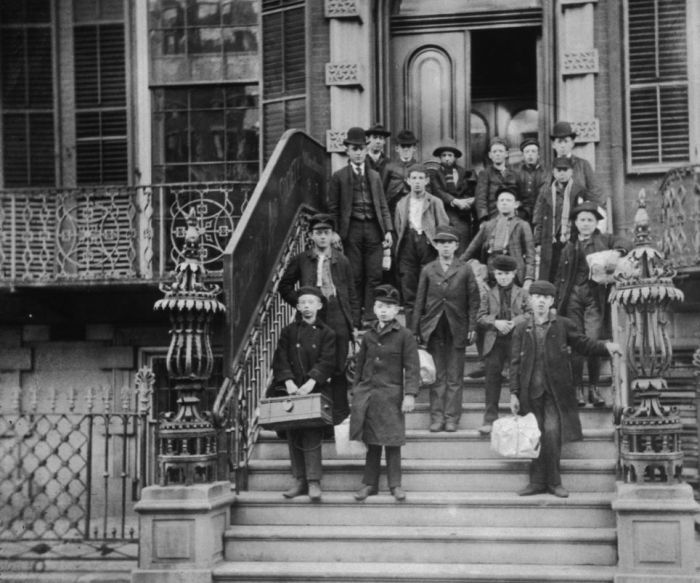 History: Life in the New York City, 19th century, United States