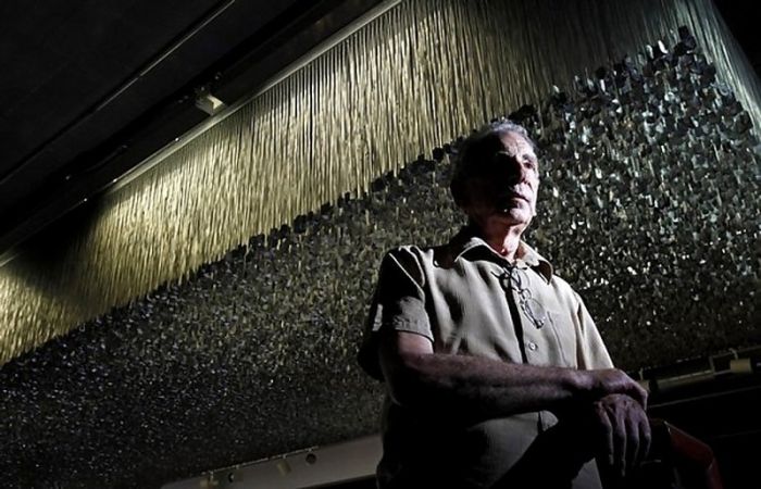 58,226 dog tags in National Veterans Art Museum, Chicago, Illinois, United States