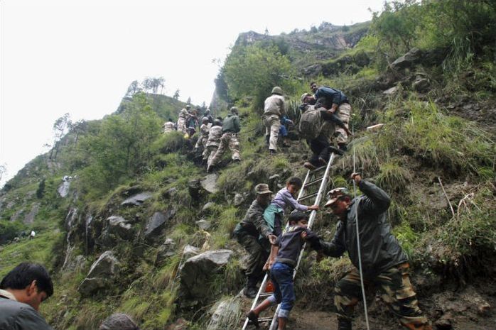 2013 floods, Uttarakhand, Himachal Pradesh, North India