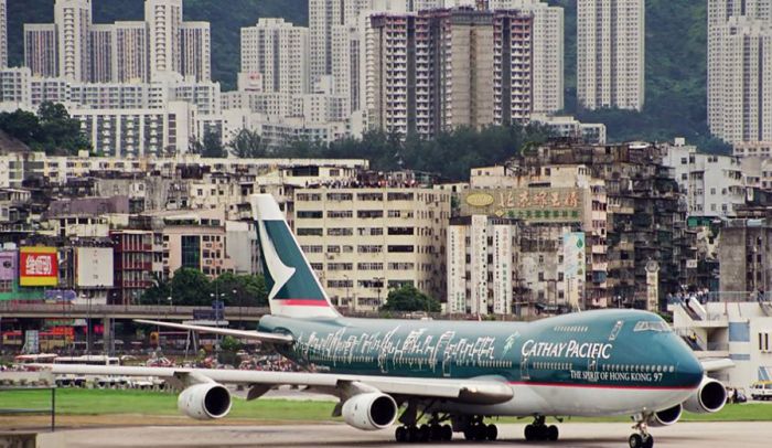 Kai Tak Airport, Kowloon, Hong Kong, China