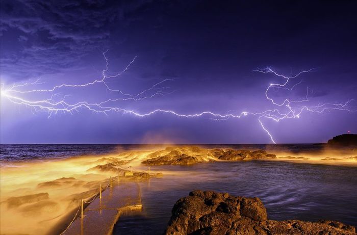 storms, lightnings and tornadoes