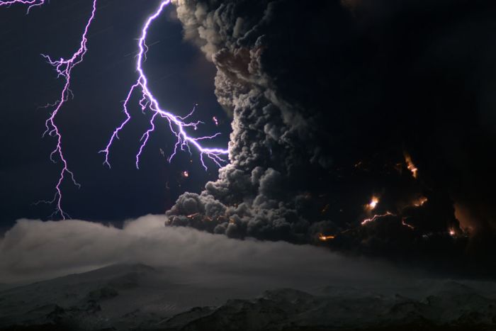 storms, lightnings and tornadoes