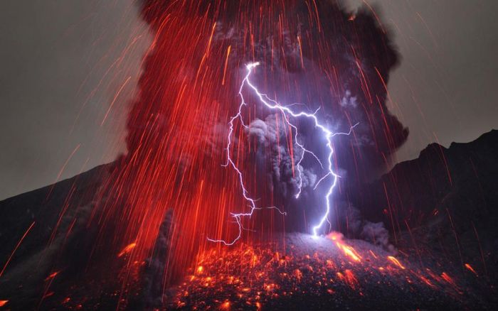 storms, lightnings and tornadoes