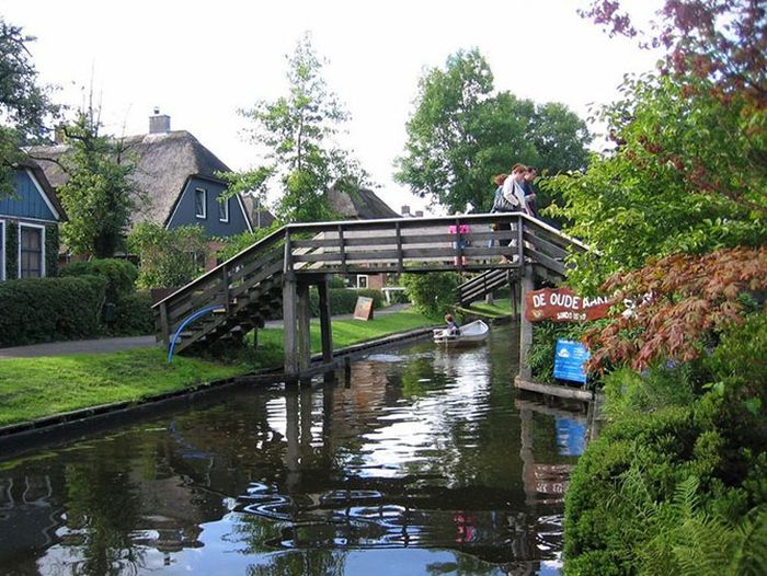 Giethoorn village, Overijssel, Steenwijkerland, Netherlands