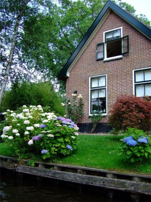 Giethoorn village, Overijssel, Steenwijkerland, Netherlands