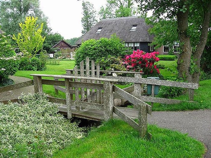 Giethoorn village, Overijssel, Steenwijkerland, Netherlands