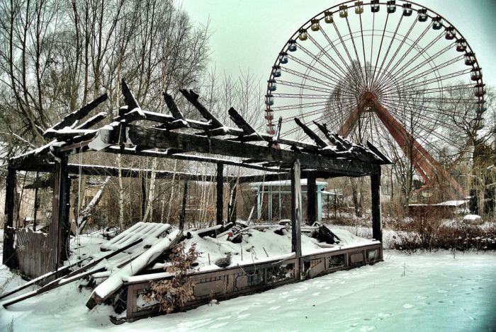 Spreepark entertainment park, Plänterwald, Berlin, Germany