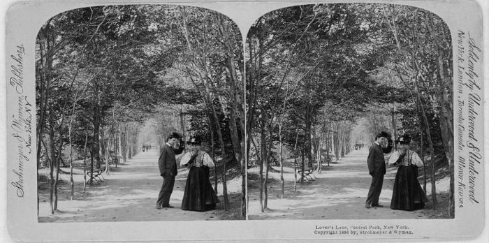 History: Central Park in the early 1900s, Manhattan, New York City, United States