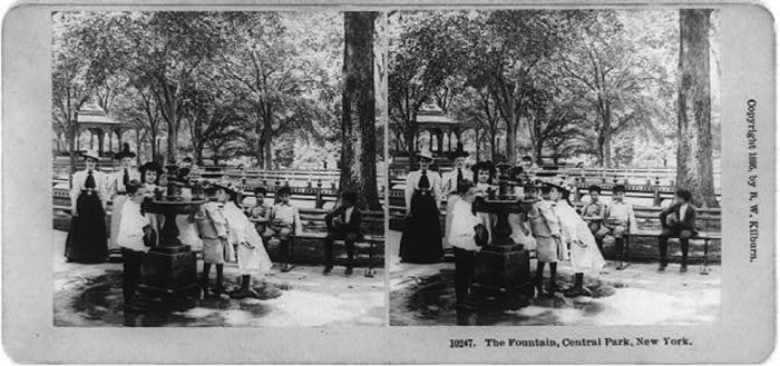 History: Central Park in the early 1900s, Manhattan, New York City, United States