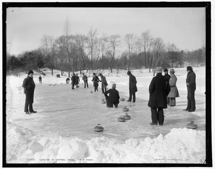 History: Central Park in the early 1900s, Manhattan, New York City, United States