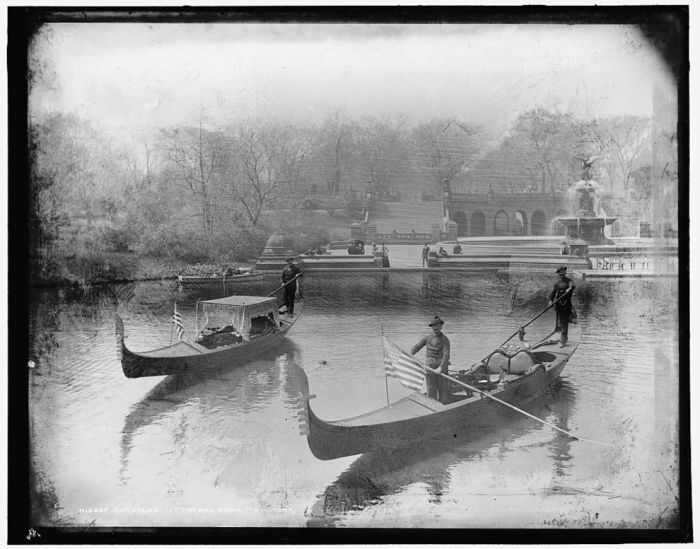 History: Central Park in the early 1900s, Manhattan, New York City, United States