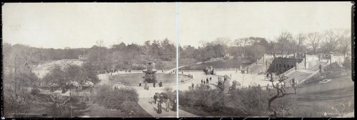 History: Central Park in the early 1900s, Manhattan, New York City, United States