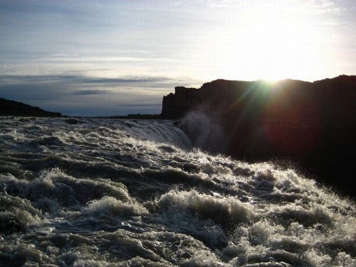 Dettifoss waterfall, Vatnajökull National Park, Jökulsá á Fjöllum river, Iceland