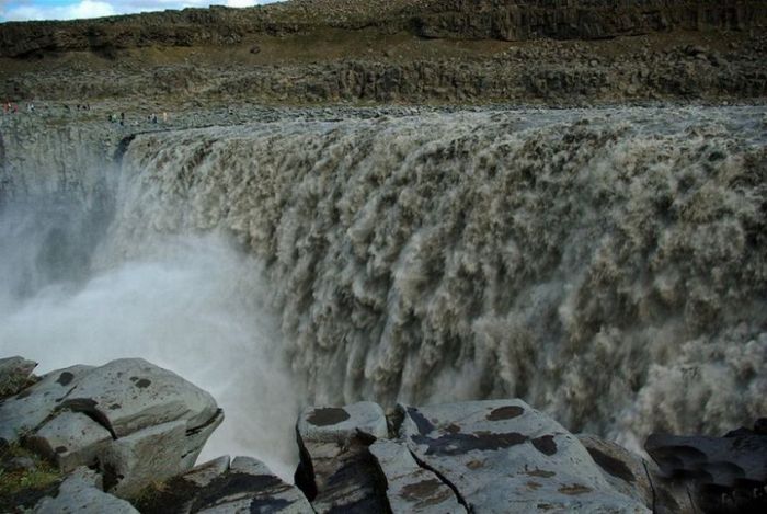 Dettifoss waterfall, Vatnajökull National Park, Jökulsá á Fjöllum river, Iceland