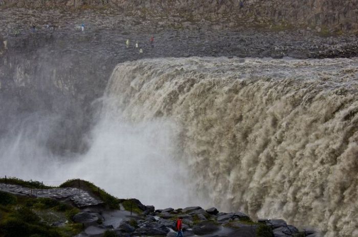 Dettifoss waterfall, Vatnajökull National Park, Jökulsá á Fjöllum river, Iceland