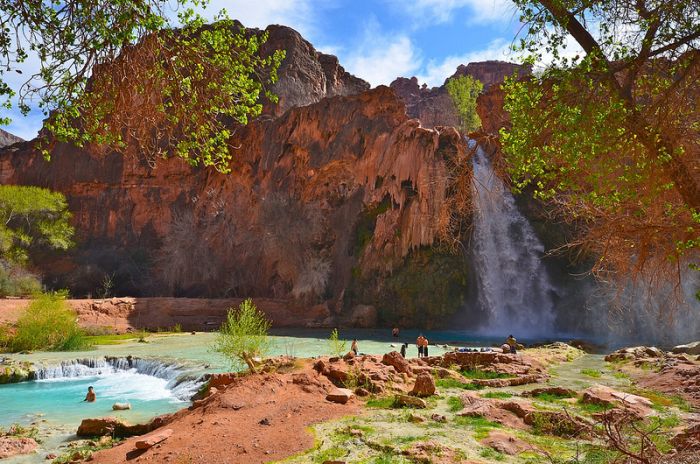 Havasu Falls, Grand Canyon, Supai, Arizona, United States