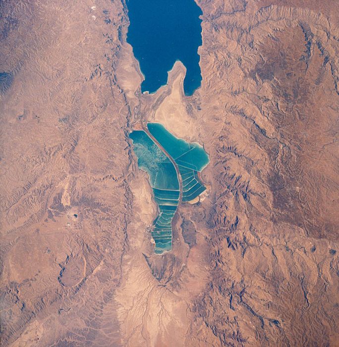 The Dead Sea, Salt Sea, Jordan river, Jordan, Israel