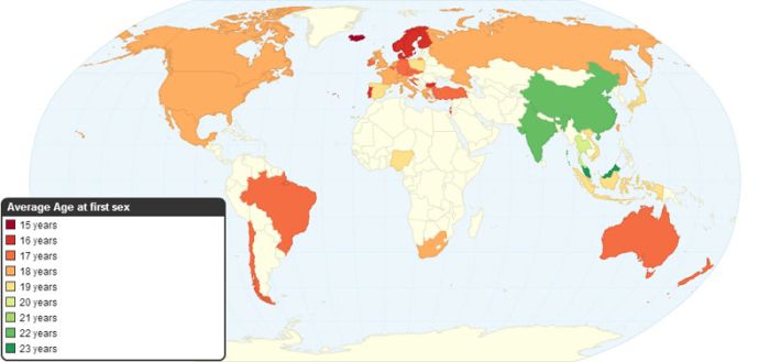 unusual world map