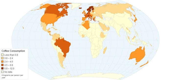 unusual world map