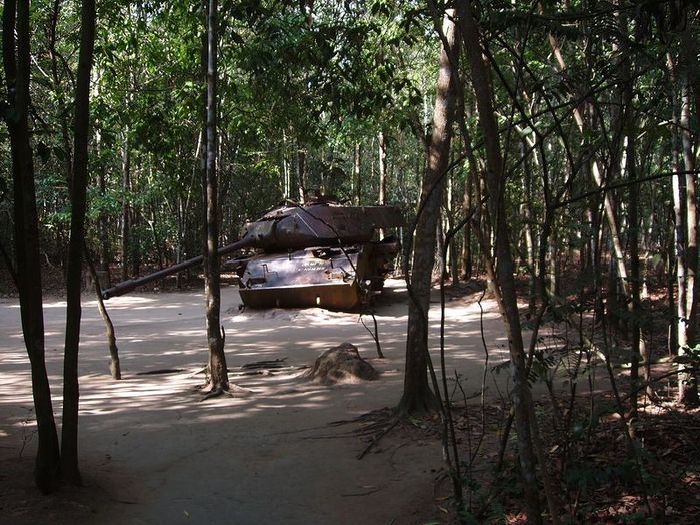 Tunnels of Củ Chi, Ho Chi Minh City, Saigon, Vietnam