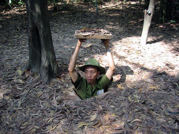 Tunnels of Củ Chi, Ho Chi Minh City, Saigon, Vietnam