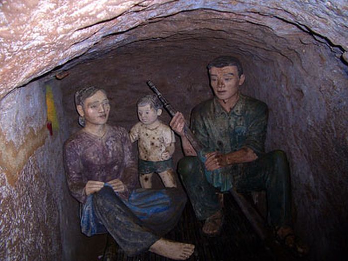 Tunnels of Củ Chi, Ho Chi Minh City, Saigon, Vietnam