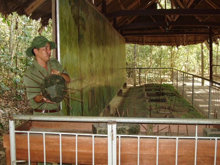 Tunnels of Củ Chi, Ho Chi Minh City, Saigon, Vietnam