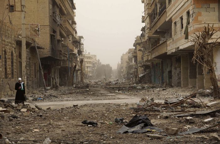 Syrian civil war, Damascus, Aleppo, Syria