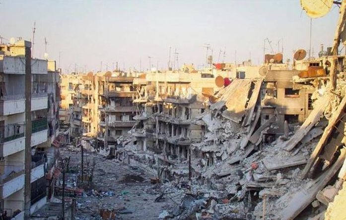 Syrian civil war, Damascus, Aleppo, Syria