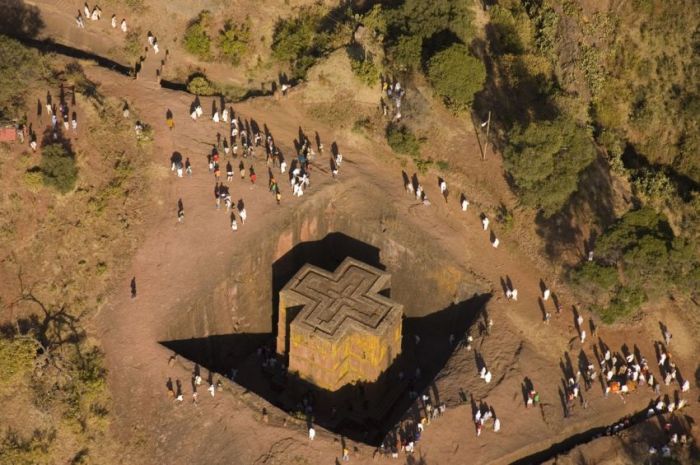 Church of St. George, Lalibela, Amhara, Ethiopia