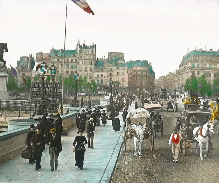 History: Old photos of Paris, 1900, France