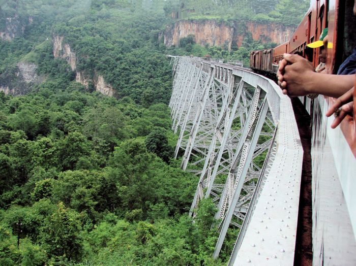 Goteik viaduct, Nawnghkio, Shan State, Myanmar