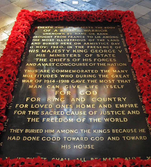 tomb of the unknown soldier around the world