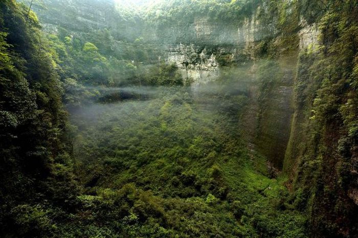 Er Wang Dong cave, Wulong Karst, Wulong County, Chongqing Municipality, China