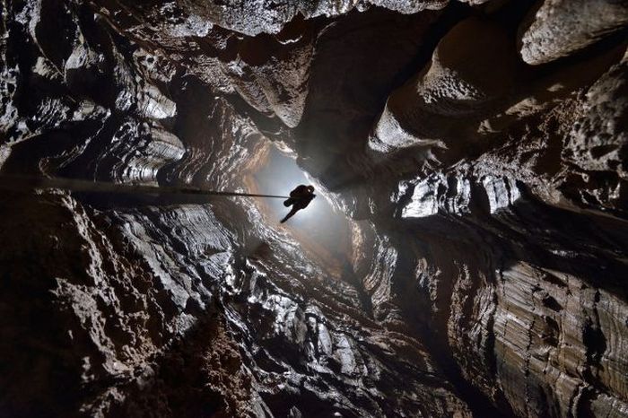 Er Wang Dong cave, Wulong Karst, Wulong County, Chongqing Municipality, China