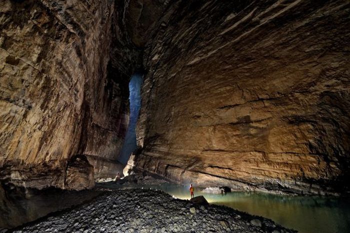 Er Wang Dong cave, Wulong Karst, Wulong County, Chongqing Municipality, China