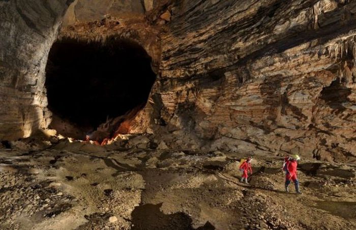 Er Wang Dong cave, Wulong Karst, Wulong County, Chongqing Municipality, China