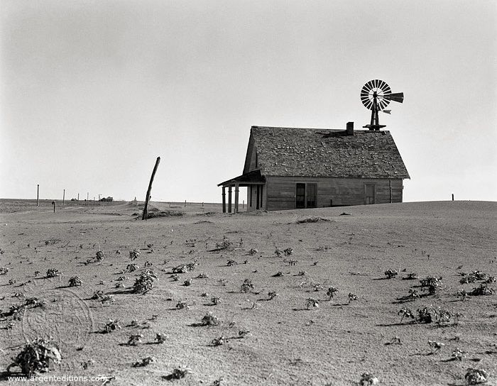 History: Dust Bowl, Dirty Thirties, 1930s, Great Plains, American and Canadian prairies