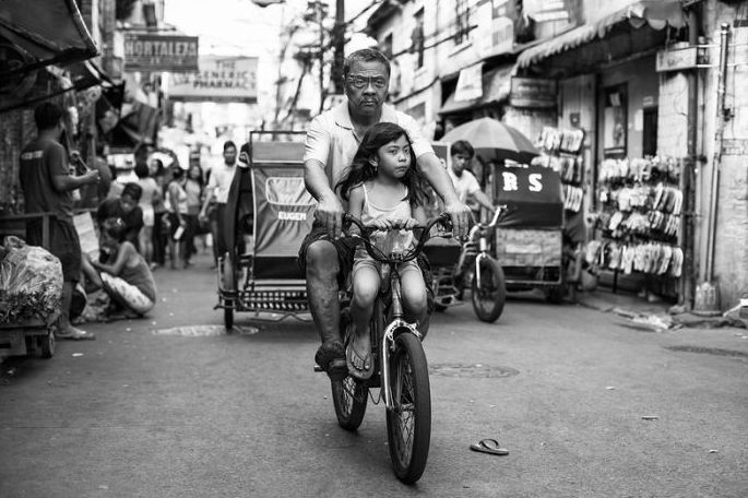 Black and white Life in Philippines by Justin James Wright