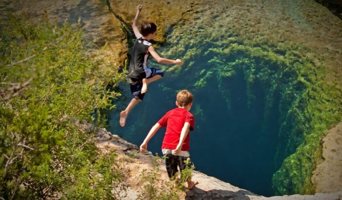 Jacob's Well, Texas Hill Country, Wimberley, Texas