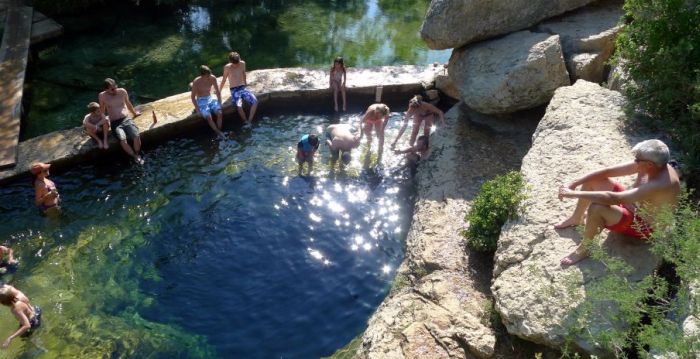 Jacob's Well, Texas Hill Country, Wimberley, Texas