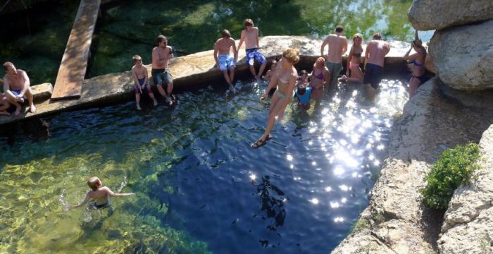 Jacob's Well, Texas Hill Country, Wimberley, Texas