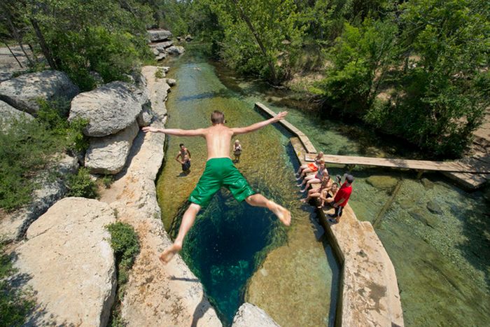 Jacob's Well, Texas Hill Country, Wimberley, Texas