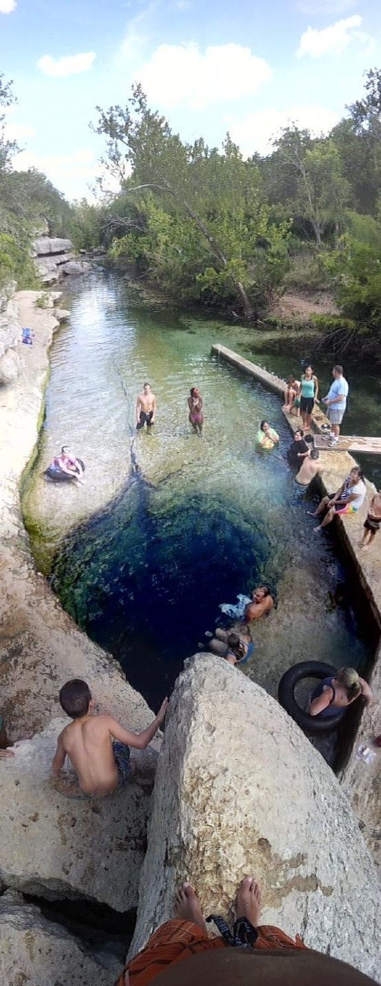 Jacob's Well, Texas Hill Country, Wimberley, Texas