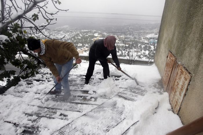 2013 Middle East cold snap, Alexa winter storm, Cairo, Egypt