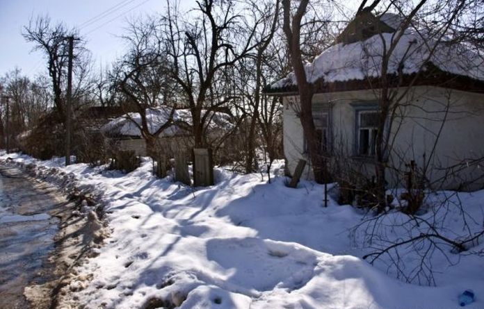 Chernobyl in winter, Pripyat, Kiev Oblast, Ukraine