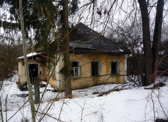 Chernobyl in winter, Pripyat, Kiev Oblast, Ukraine