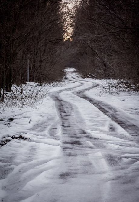 Chernobyl in winter, Pripyat, Kiev Oblast, Ukraine