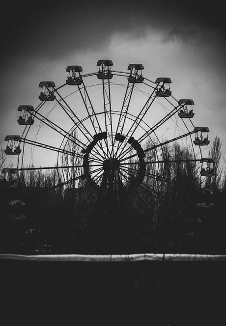 Chernobyl in winter, Pripyat, Kiev Oblast, Ukraine